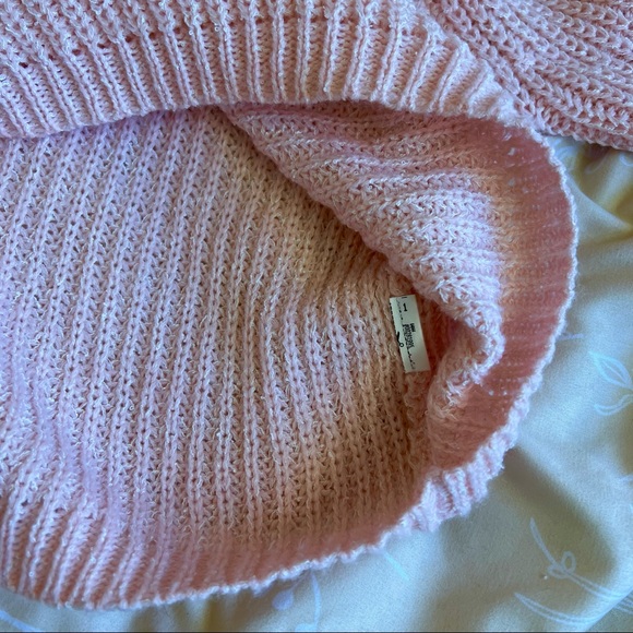 F21 Kawaii Light Barbie Pink Knit Pullover Balletcore Sweater Size Medium - Picture 5 of 8